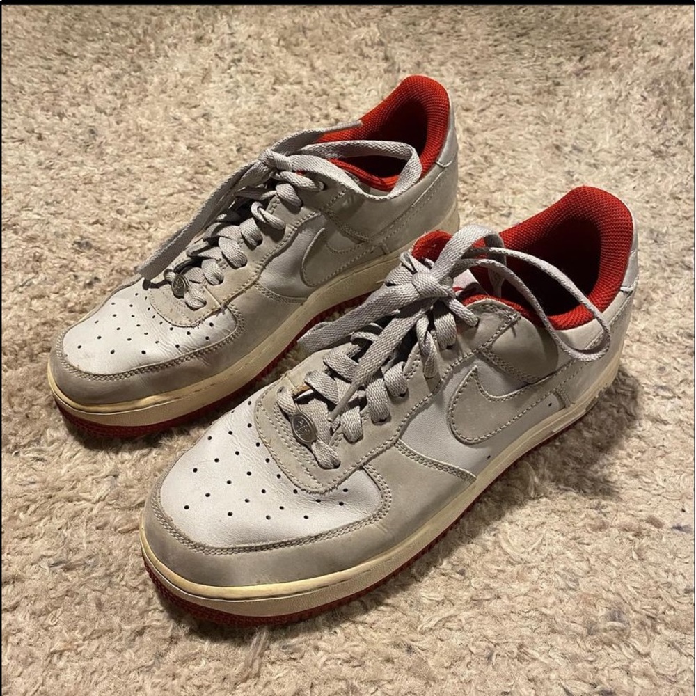 Nike Air Force 1 Low RARE Leather/Suede size 6.5y